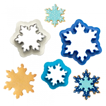 Cookie Cutter Set - Ice Crystals